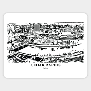 Cedar Rapids - Iowa Sticker